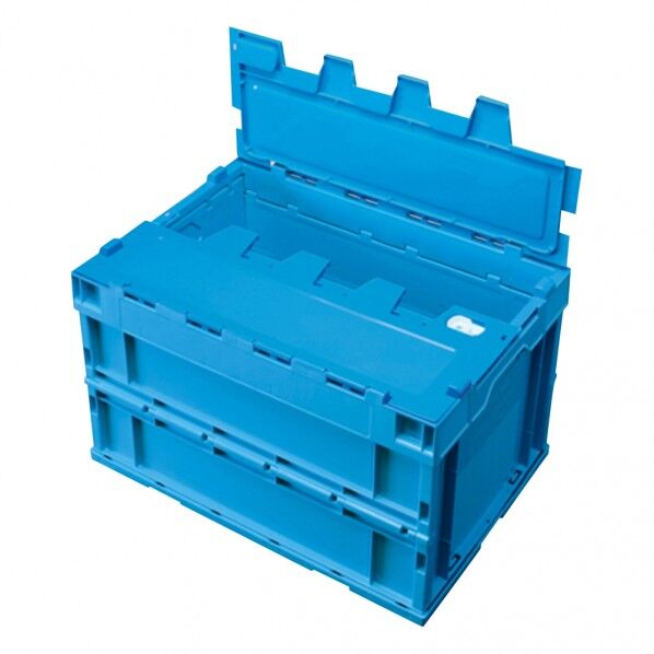 ロック付フタ一体型オリコン 1-2781-01 1