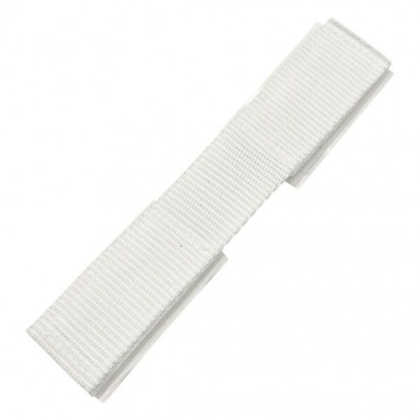 粘着式耐震ベルト連結ベルト 白 25×130mm 1-2796-03 2組