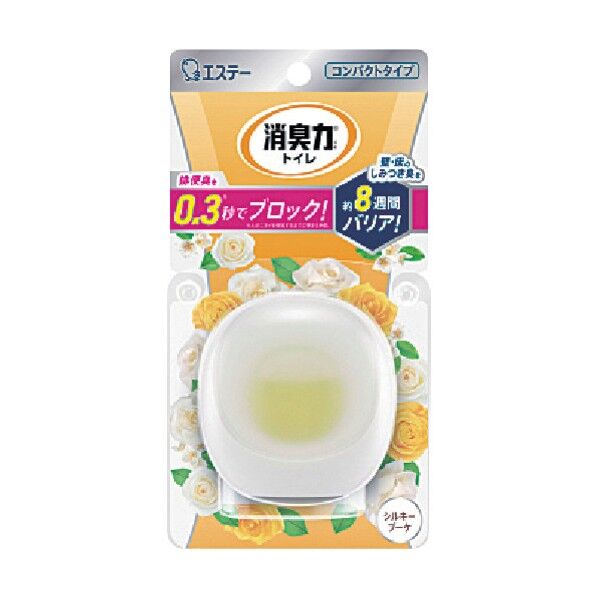 消臭力コンパクト トイレ用本体 シルキーブーケ ST13162 1個