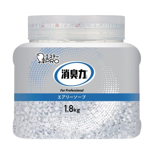 消臭力業務用ビーズタイプ 特大本体1.8kgエアリーソープ ST13167 1点...