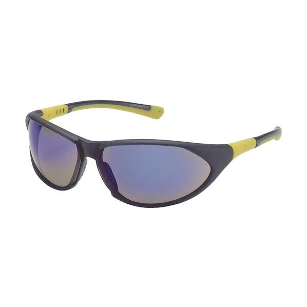 サングラスタイプ保護めがね T82 ブルーミラー