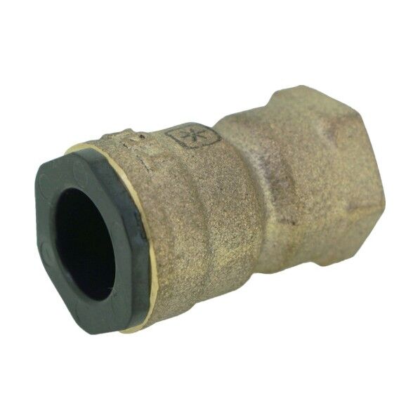 「ガチロック」銅管ワンタッチ 12.7×Rc1/2 メス WOC12.7-F 1個