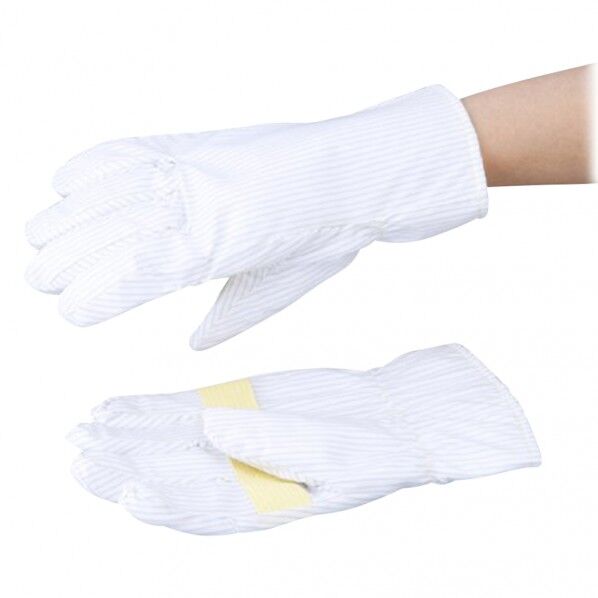 ニュークリーンルーム用耐熱静電手袋 1-3312-02 1双