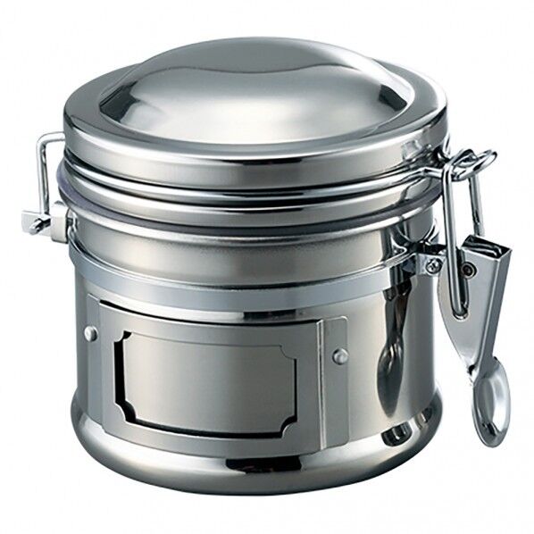 保存瓶 ステンレスフタ付き φ105×110mm 650mL 1-3298-13 1