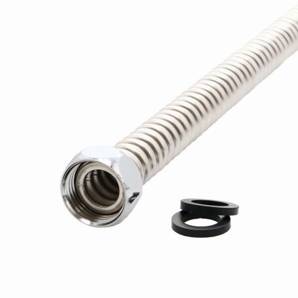 GAONA ガオナ 水道用フレキパイプ350ミリ 呼13 16ミリ ステンレス製 フレキシブルホース チューブ GA-JC006 1本