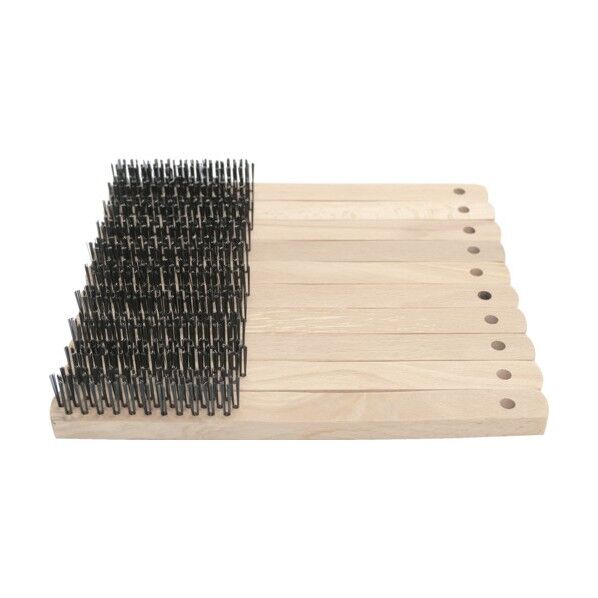 コーワ Kワイヤーブラシ3行 () 12407 10本...