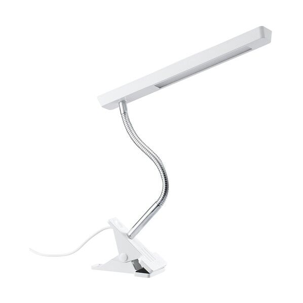 ヤザワ LEDフレキシブルクリップライトホワイト 白 CFLE05D15WH 1台