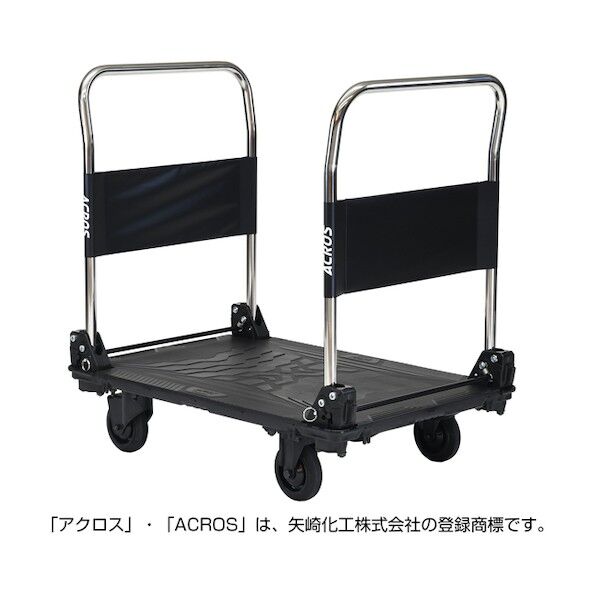 アクロス 静音キャスタータイプ ダブルハンドル SCー9060AX DHA SC-9060CA-DHA-BL 1点
