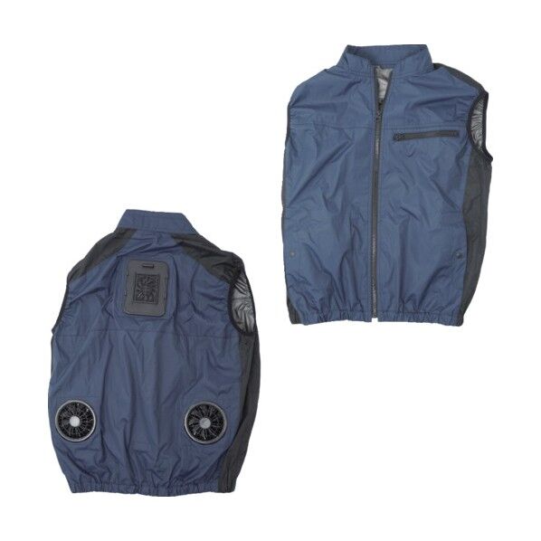 圧倒的に冷える 冷蔵服3 ネイビー 3L TKCV243NV 1着