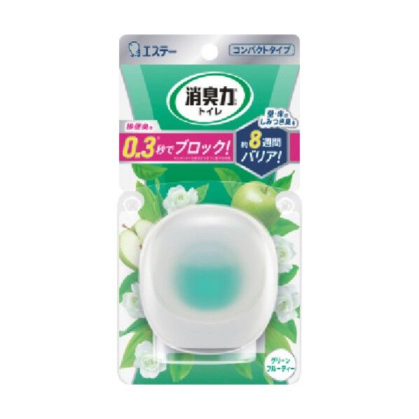 消臭力コンパクト トイレ用本体 グリーンフルーティー ST13161 1個