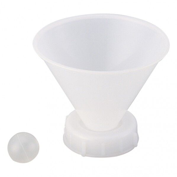 廃液用ロート蓋付