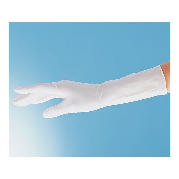 アズピュアニトリル手袋II(スムースタイプ) クリーンルーム用手袋 SS 1-4767-54 100枚