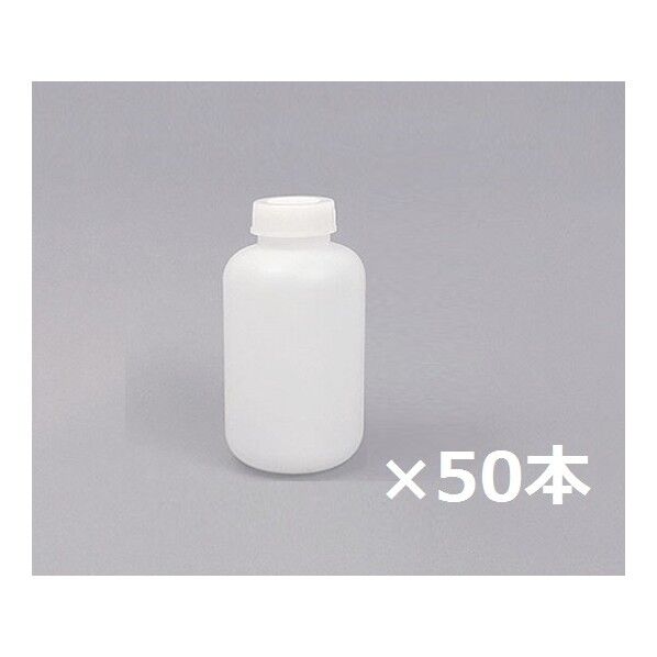 広口瓶中フタ付 1L(ケース販売) 50本入 1-4658-66 1