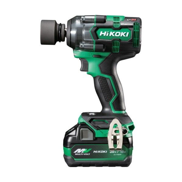 HiKOKI(ハイコーキ) WR18DH (2XPZ) 18V コードレス インパクトレンチ フルセット 1台