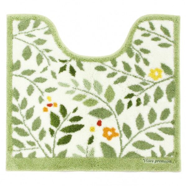 オカ VPサンリーフ トイレマット 58cm×62cm グリーン 1個...