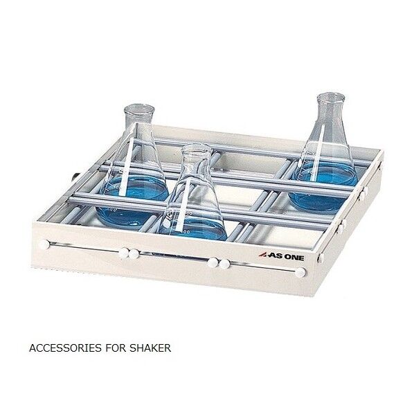 万能シェーカー用オプション［箱型ホルダー］ 400×400×70mm 1-5176-03 1