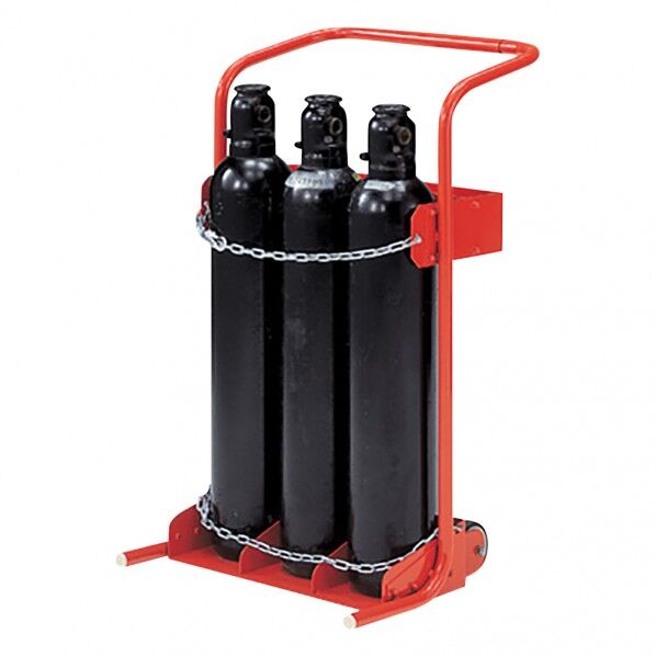 ボンベトラックスタンド 595×514×980mm 1-6084-01 1個