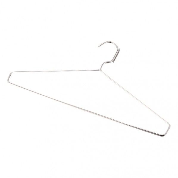 タグ付きステンレスハンガー 1-6103-02 10本
