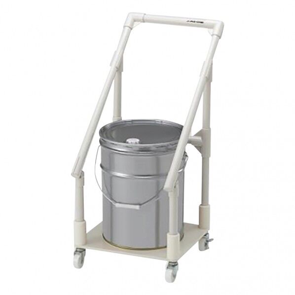 廃液回収トレーワゴンペール缶1ヶ用 1-6083-05 1