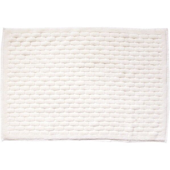 Ag+ブリーク タオルバスマット ベージュ 40×60cm 1個