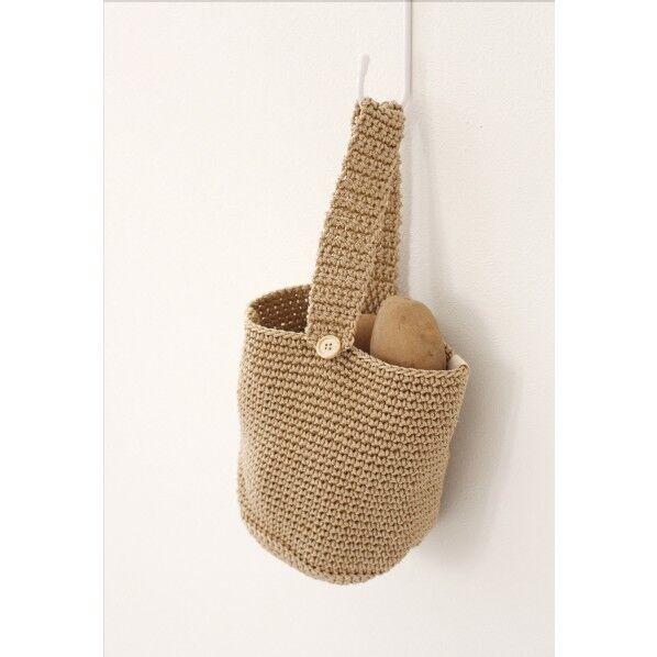 ベジマジ 野菜ストッカー つるす じゃがいも・さつまいも用 ベージュ 1個