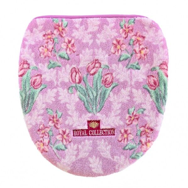 ロイヤルコレクション アーツ トイレフタカバー(ドレニモタイプ) ピンク 1個