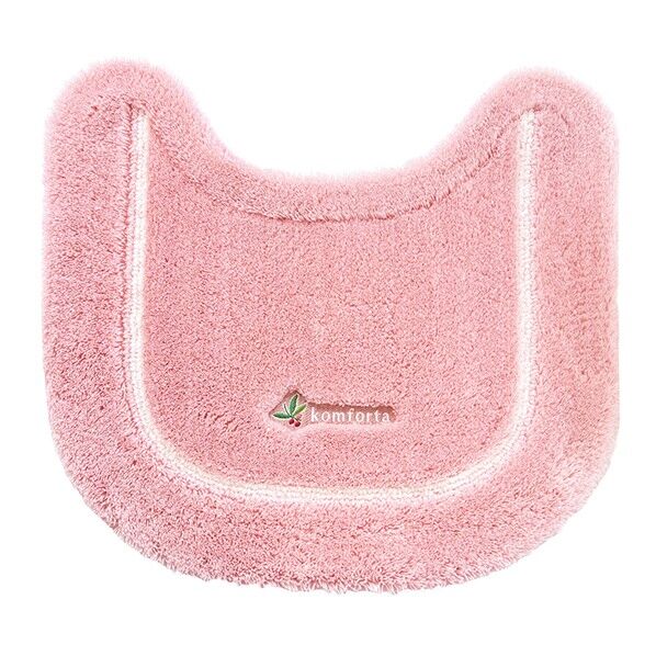 コムフォルタ6 ミニトイレマット 43×47cm ピンク