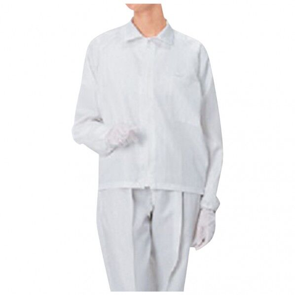 無塵衣AS249C(男女兼用上衣) 3L 1-6362-01 1枚