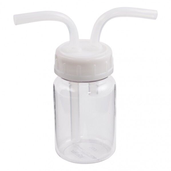 ガス洗浄瓶 広口タイプ (PC) 100ml 1-7404-01 1個