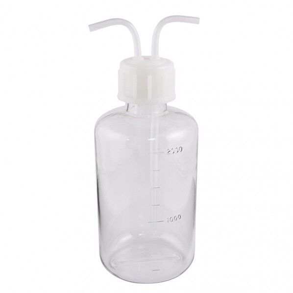 ガス洗浄瓶(PC製) 細口タイプ 2000ml 1-7404-02 1個