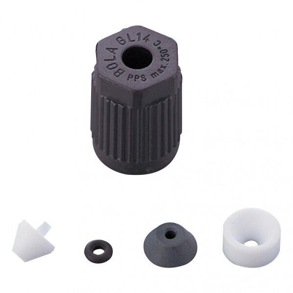 ねじ口瓶用キャップ（硬質マルチチューブ用)CAP［BL62826］スクリュージョイントセット 1-7427-03 1