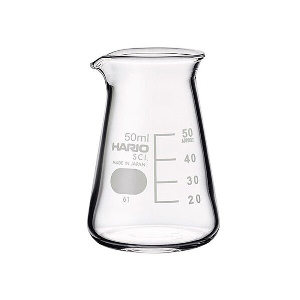 コニカルビーカー 50ml 1-7117-01 1個