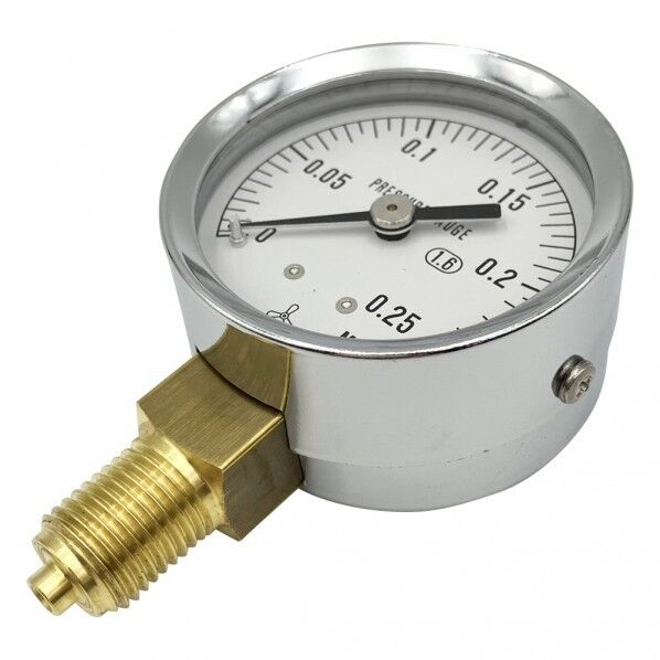 小型圧力計A形 G1/4B0.25 φ50 1-7512-02 1