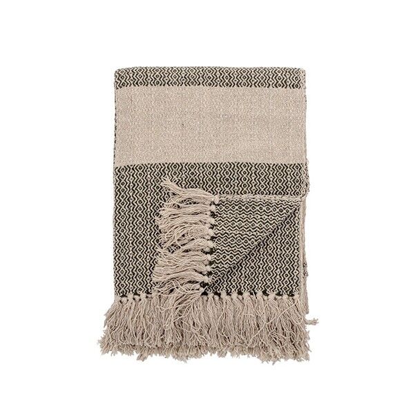 ブルーミングヴィル 82049731コットンスロー グリーン