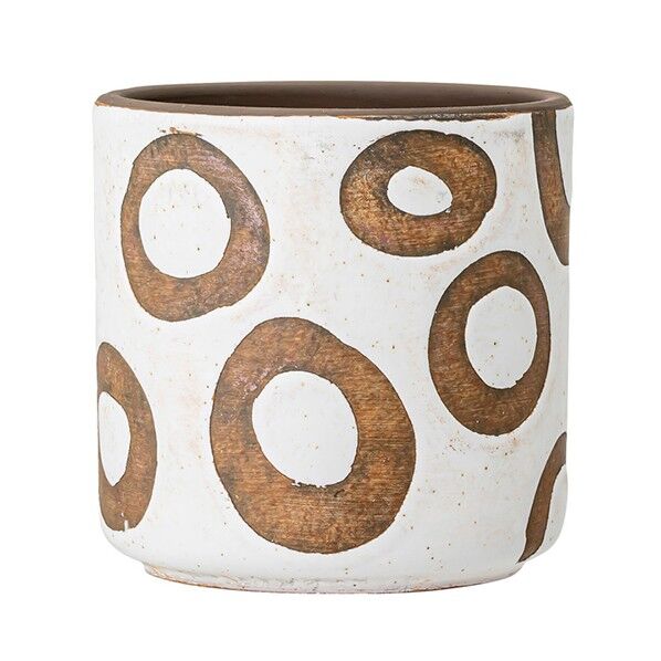 ブルーミングヴィル 82048990アボデコフラワーポット リング ホワイト