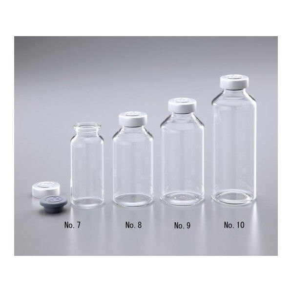 広口バイアル瓶 50ml 1-8524-01 50本