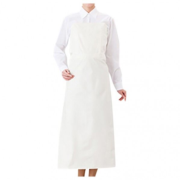 ウレタンワンタッチ胸付前掛