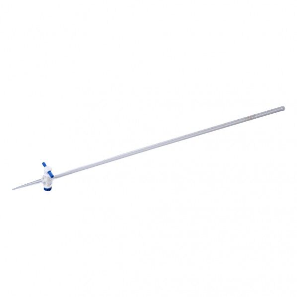 ビュレット テフロンコック付き ASONE 白 10ml 1-8578-01 1個