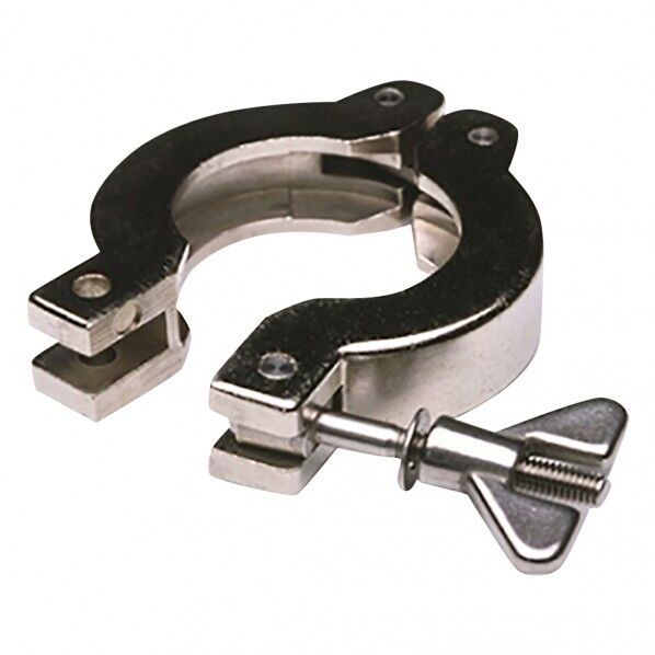 直結型油回転真空ポンプ(ラムダ)NW25用クランプ 1-8787-14 1