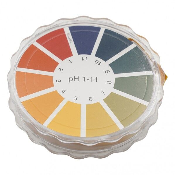 スタンダードpH試験紙 pH測定領域:1.0~11.0(ロールタイプ) 1-8508-01 1点