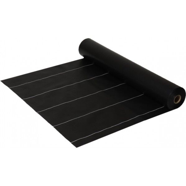 萩原工業 ターピー グランドバリアクロス-10(防草用シート) ブラック(裏面ラミ付) 2.0m×50m/R GBC10L-2050 1点