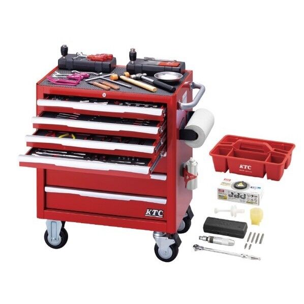 KTC 2025 SKセール 156点組 自動車整備エキスパート工具セット レッド