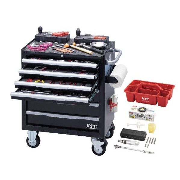 KTC 2025 SKセール 156点組 自動車整備エキスパート工具セット ブラック
