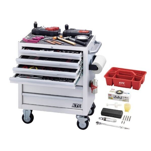 KTC 2025 SKセール 156点組 自動車整備エキスパート工具セット ホワイト