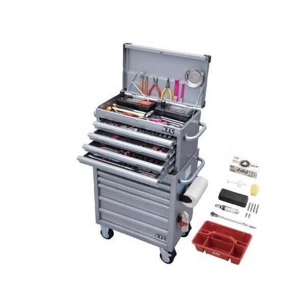 KTC 2025 SKセール 156点組 自動車整備エキスパート工具セット シルバー