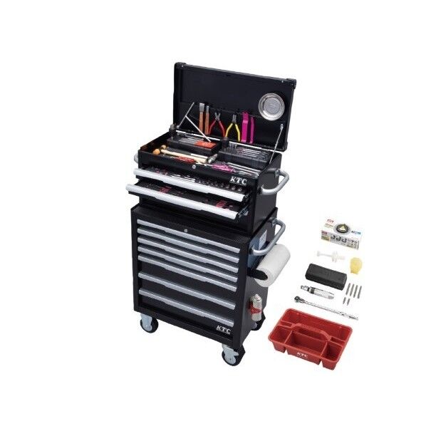 KTC 2025 SKセール 156点組 自動車整備エキスパート工具セット ブラック