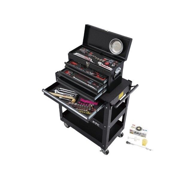 KTC 2025 SKセール 98点組 自動車整備プロフェッショナル工具セット ブラック