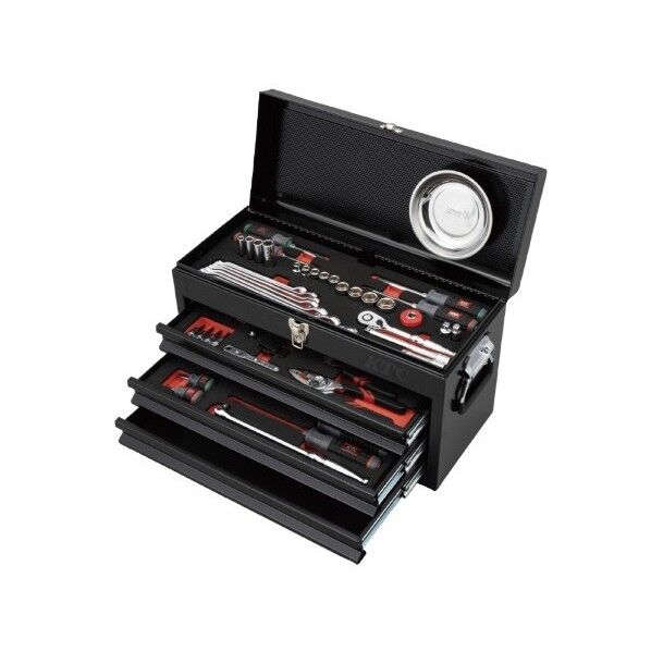 KTC 2025 SKセール 66点組 9.5sq スタンダード工具セット ブラック