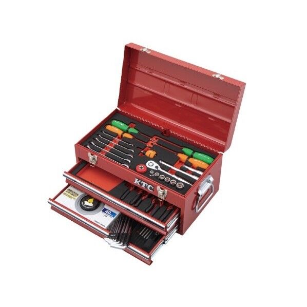 KTC 2025 SKセール 40点組 9.5sq スタンダード工具セット レッド