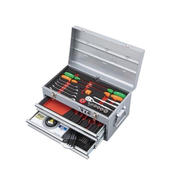 KTC 2025 SKセール 40点組 9.5sq スタンダード工具セット シルバー